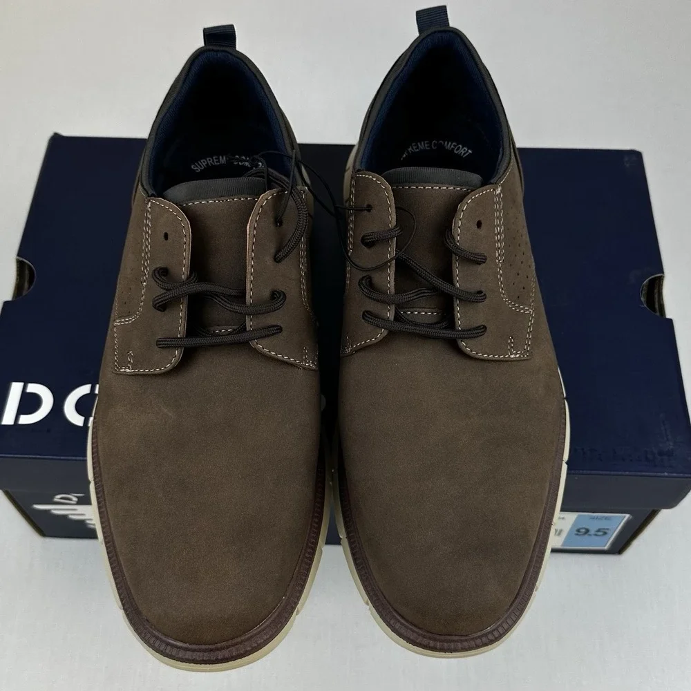 Dockers Men's Fontera 24 Lace Casual Dress Shoe Padded Tongue & Heel Cup Sz 11